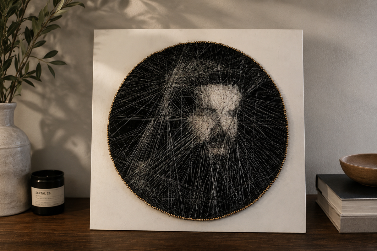 How to Make DIY String Art from Any Album Cover (Step-by-Step Tutorial)